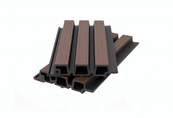 Фасадная панель брусковая двухцветная 3D CO-EXTRUSION