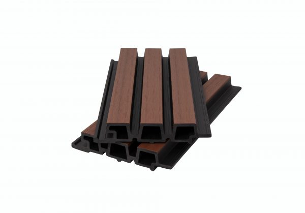 Фасадная панель брусковая двухцветная 3D CO-EXTRUSION